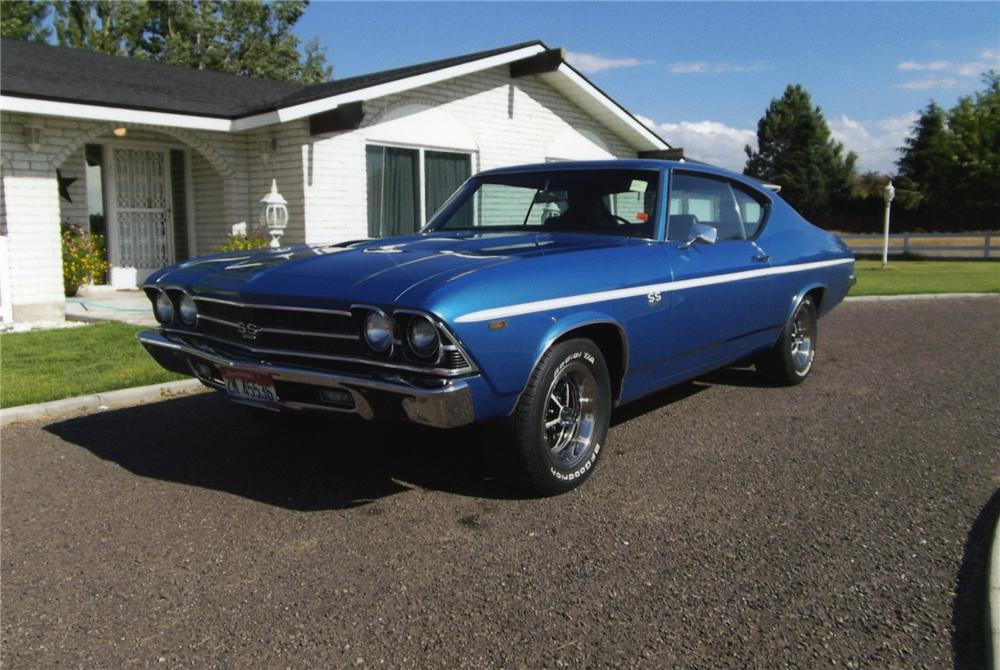 1969 CHEVROLET CHEVELLE SS 396 2  DOOR COUPE