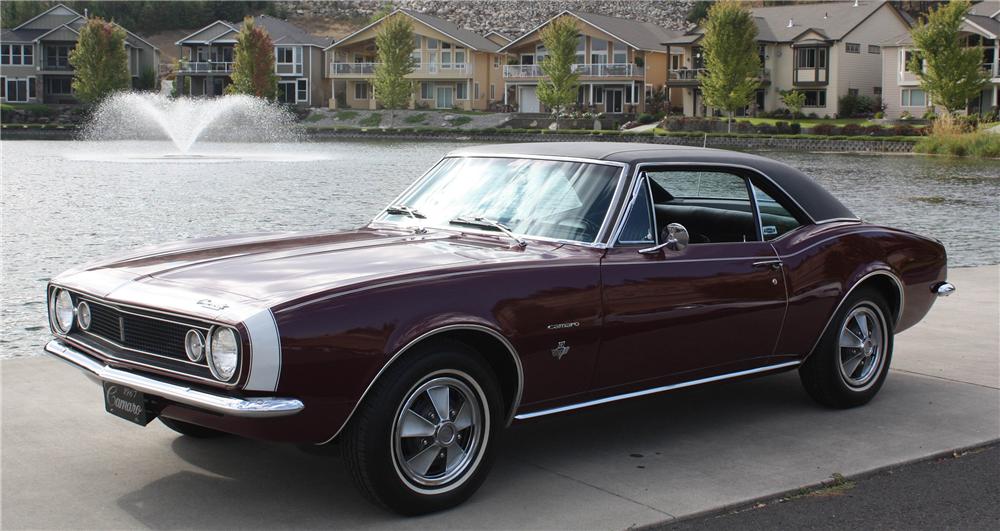 1967 CHEVROLET CAMARO 2 DOOR SPORT COUPE