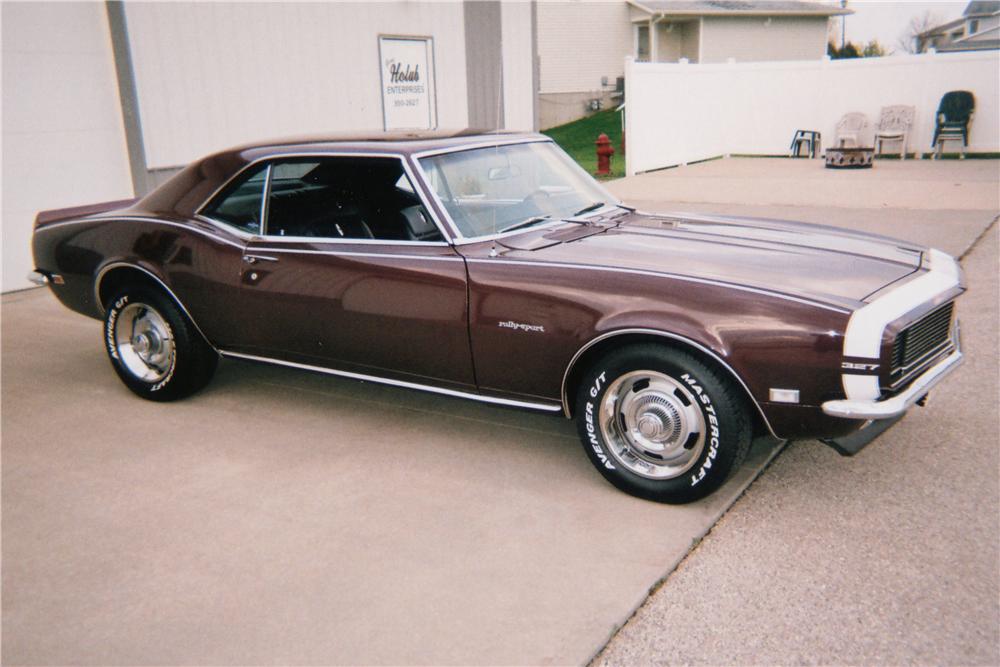 1968 CHEVROLET CAMARO 2 DOOR COUPE