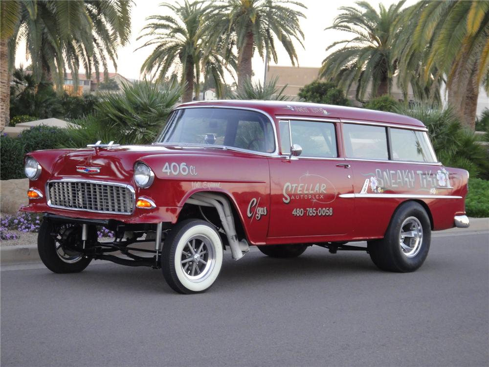 1955 CHEVROLET 210 CUSTOM WAGON