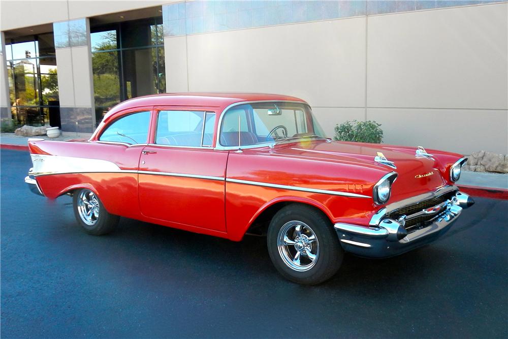 1957 CHEVROLET BEL AIR CUSTOM 2 DOOR HARDTOP