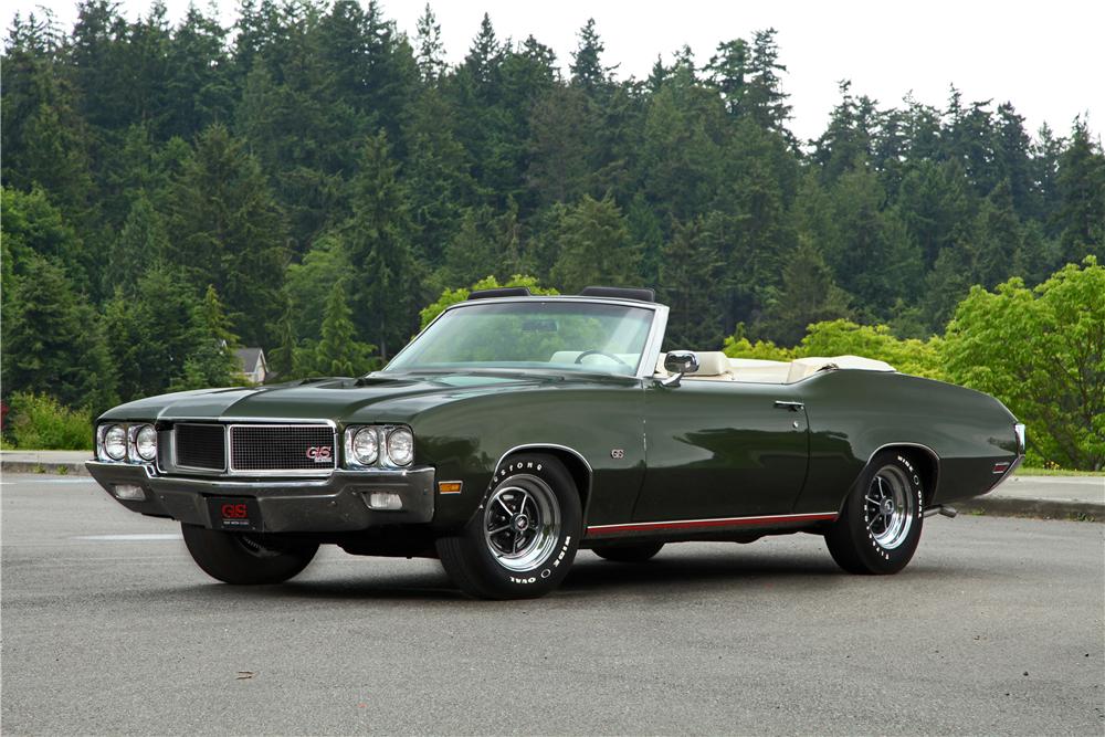 1970 BUICK GS455 CONVERTIBLE