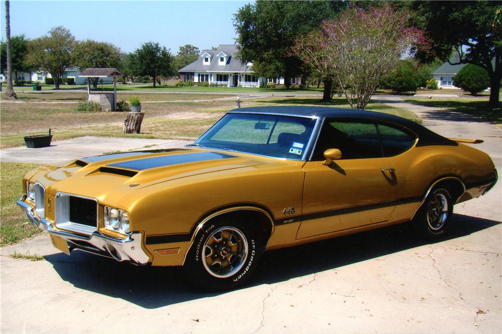 1971 OLDSMOBILE 442 CUSTOM 2 DOOR COUPE