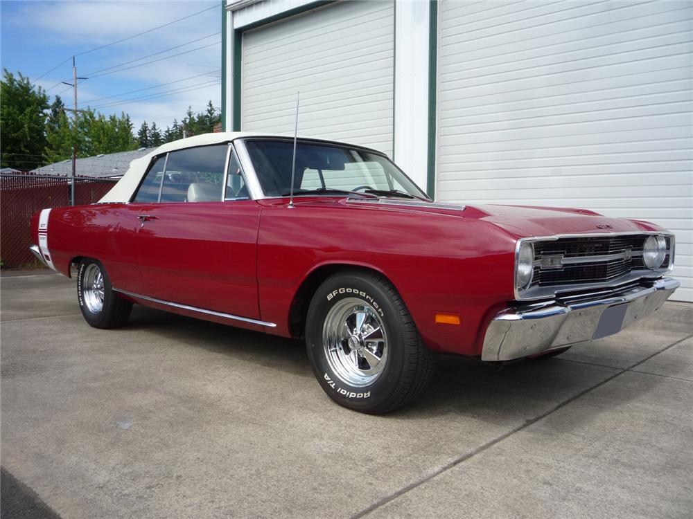 1969 DODGE DART GTS CONVERTIBLE