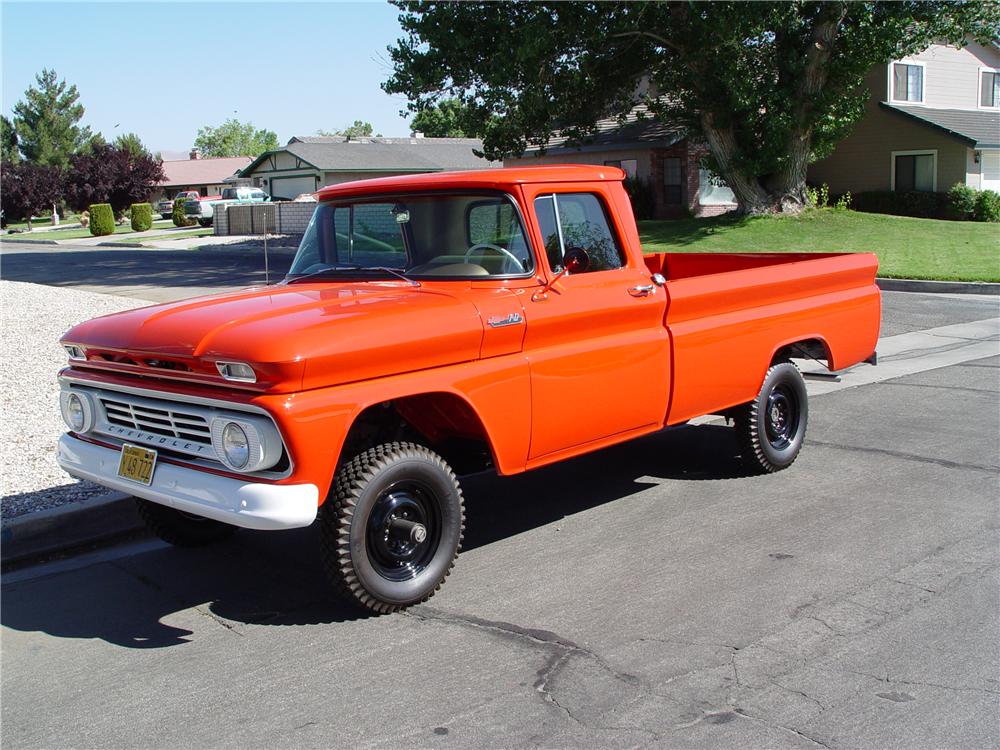 1962 CHEVROLET K10 4X4 1/2 TON PICKUP