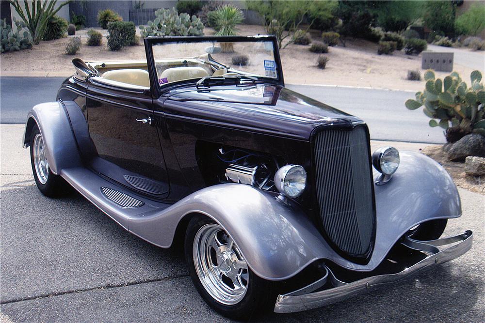 1933 FORD CUSTOM CABRIOLET