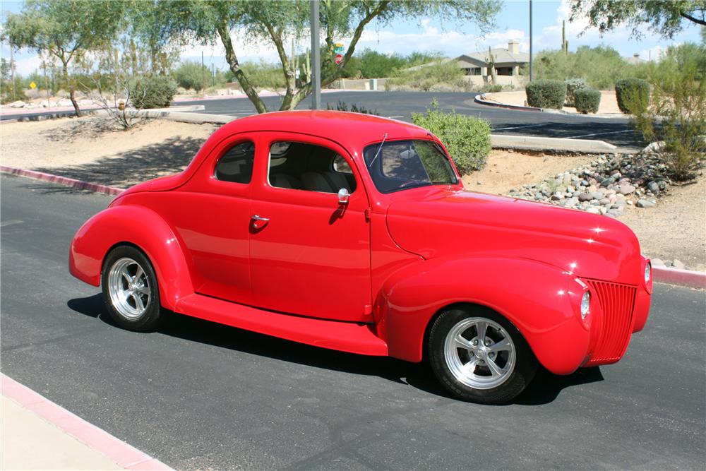 1939 FORD CUSTOM 2 DOOR COUPE