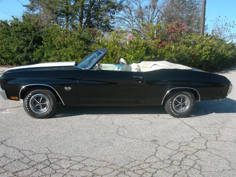 1970 CHEVROLET CHEVELLE SS 396 CONVERTIBLE