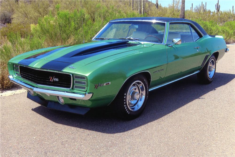 1969 CHEVROLET CAMARO Z/28 2 DOOR COUPE