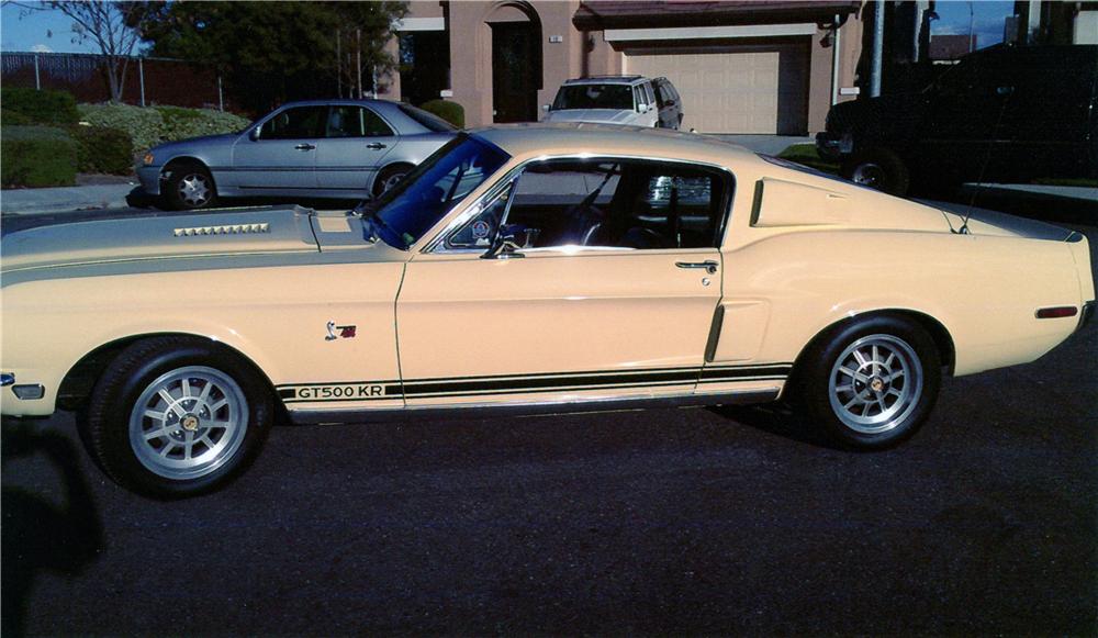 1968 SHELBY GT500 KR FASTBACK