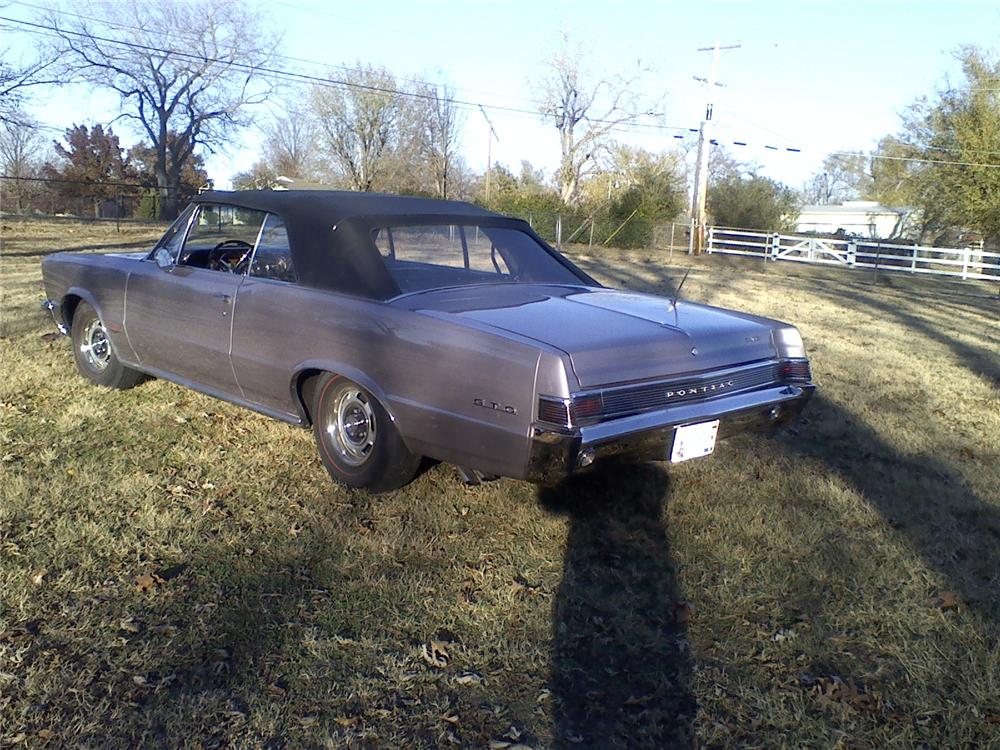 1965 PONTIAC GTO CONVERTIBLE