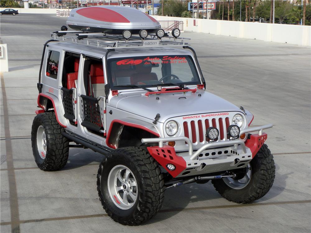 2007 JEEP WRANGLER UNLIMITED CUSTOM SUV