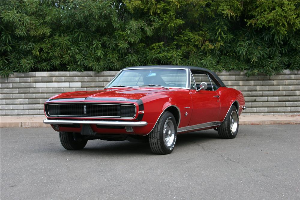 1967 CHEVROLET CAMARO RS 2 DOOR COUPE