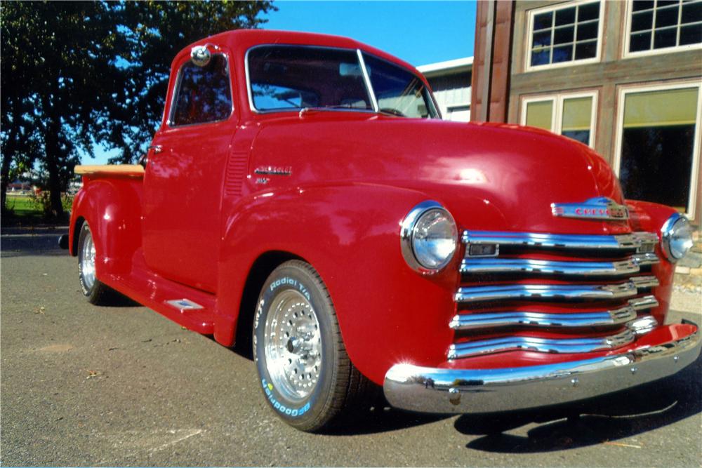 1950 CHEVROLET 5 WINDOW CUSTOM PICKUP