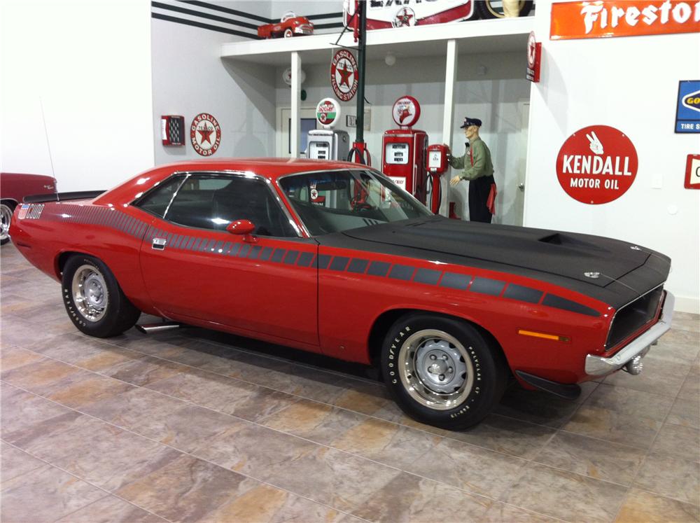 1970 PLYMOUTH CUDA AAR 2 DOOR HARDTOP on Thursday @ 07:00 PM