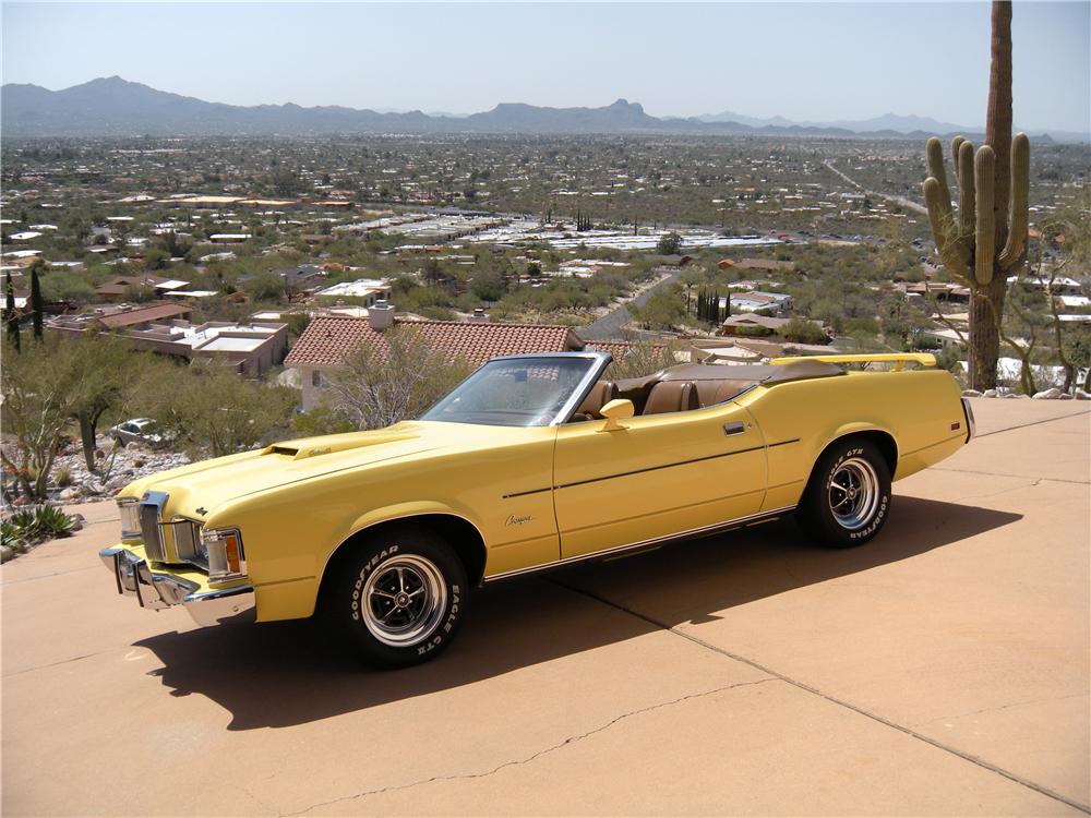 1973 MERCURY COUGAR XR7 CONVERTIBLE