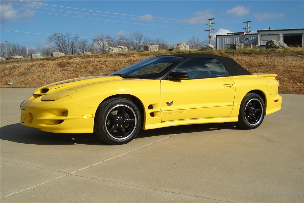 2002 PONTIAC FIREBIRD TRANS AM CONVERTIBLE