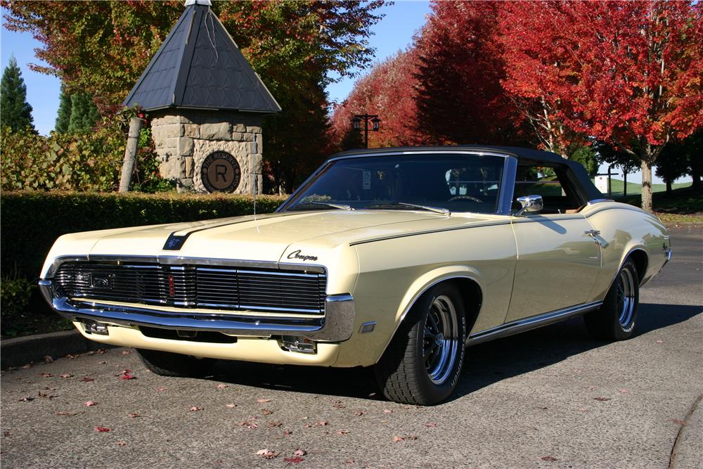 1969 MERCURY COUGAR CONVERTIBLE