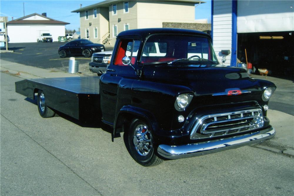 1957 CHEVROLET CUSTOM RAMP TRUCK