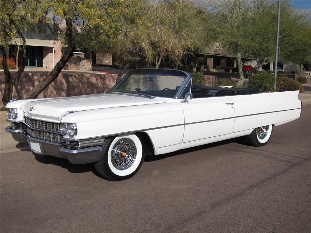 1963 CADILLAC SERIES 62 CONVERTIBLE