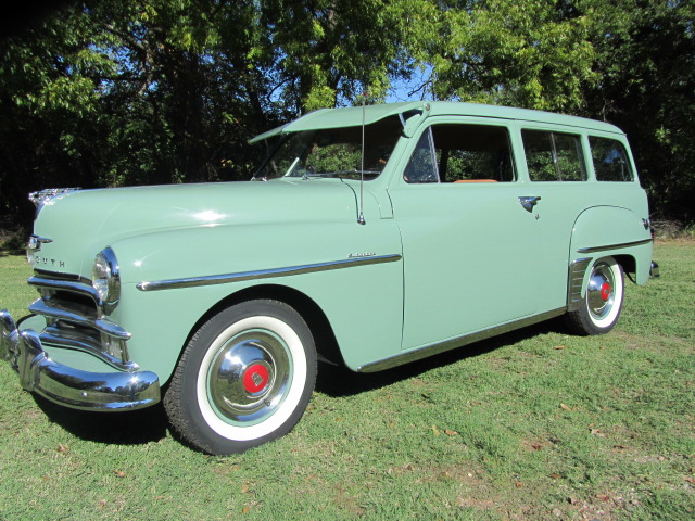 1950 PLYMOUTH SUBURBAN 2 DOOR WAGON