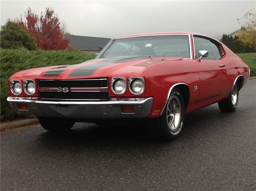 1970 CHEVROLET CHEVELLE CUSTOM 2 DOOR COUPE