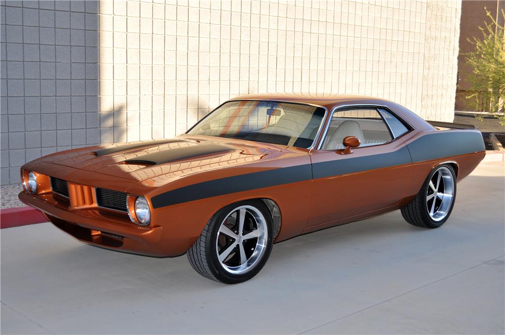 1973 PLYMOUTH BARRACUDA CUSTOM 2 DOOR HARDTOP