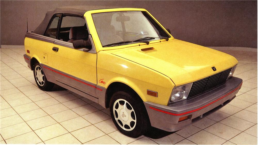 1990 YUGO GVC CONVERTIBLE