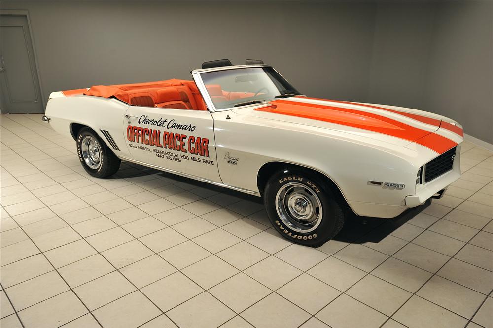 1969 CHEVROLET CAMARO INDY PACE CAR CONVERTIBLE