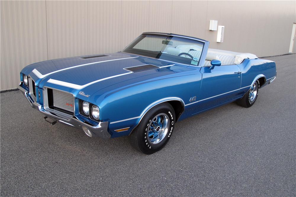 1972 OLDSMOBILE 442 CONVERTIBLE