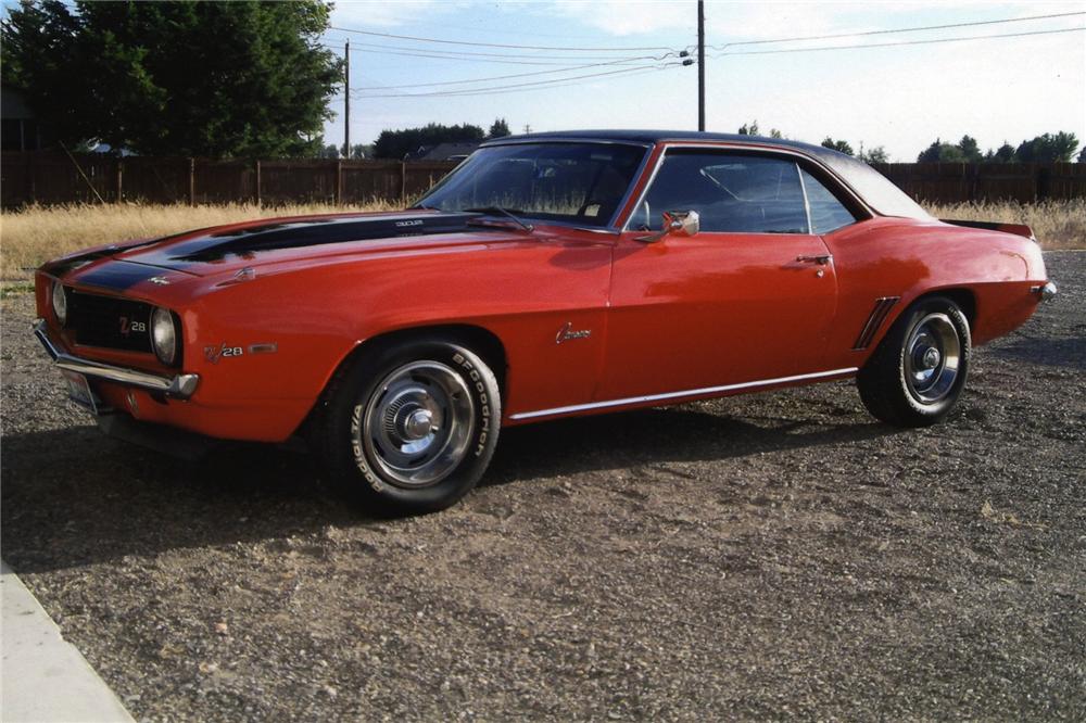 1969 CHEVROLET CAMARO 2 DOOR COUPE