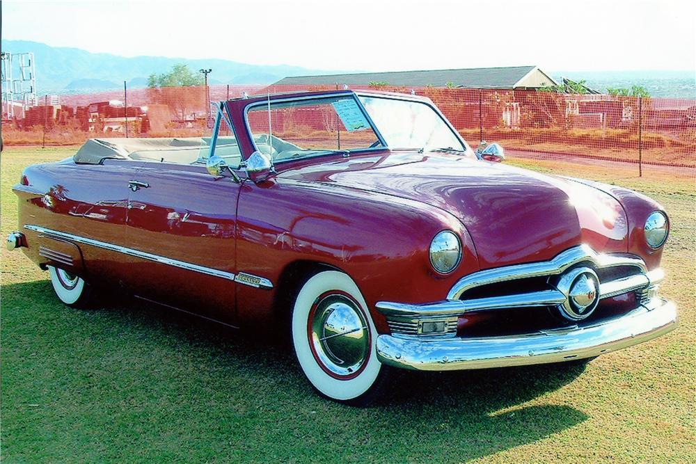 1950 FORD CUSTOM CONVERTIBLE