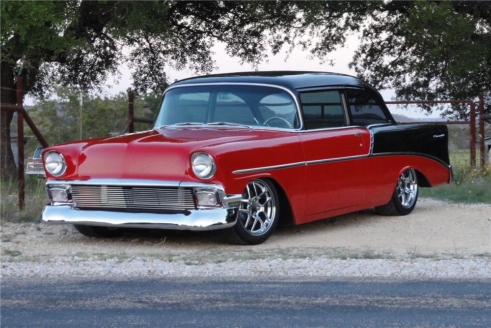 1956 CHEVROLET 150 CUSTOM 2 DOOR SEDAN