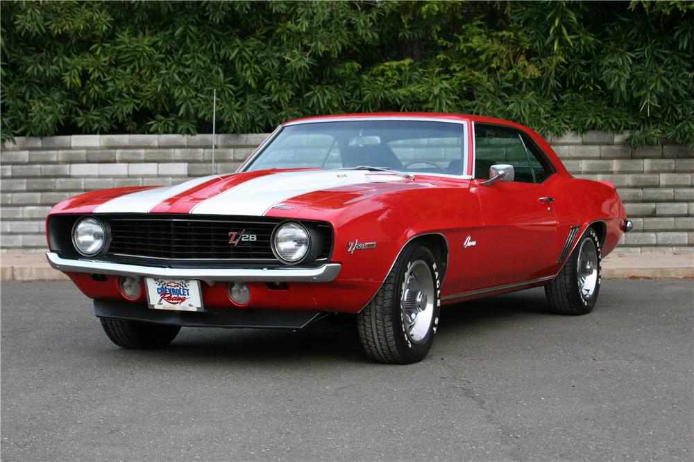 1969 CHEVROLET CAMARO Z/28 2 DOOR COUPE