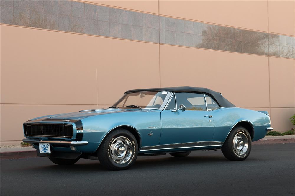 1967 CHEVROLET CAMARO CONVERTIBLE