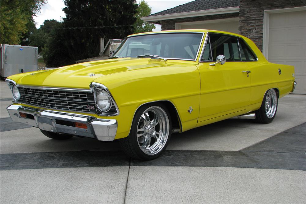 1967 CHEVROLET NOVA SS CUSTOM 2 DOOR HARDTOP