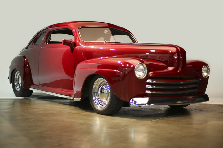 1947 FORD 5 WINDOW CUSTOM COUPE