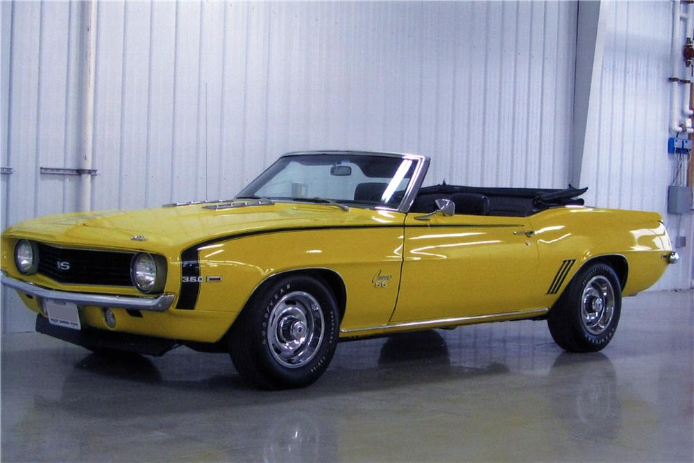 1969 CHEVROLET CAMARO SS CONVERTIBLE