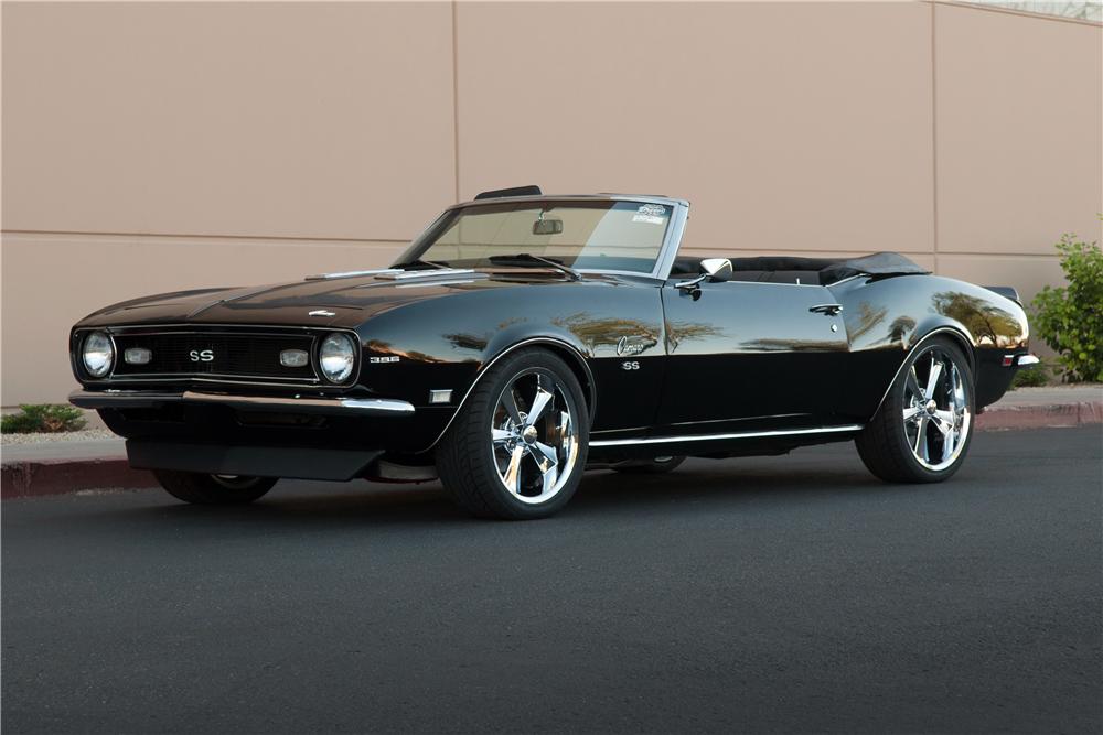 1968 CHEVROLET CAMARO CUSTOM CONVERTIBLE