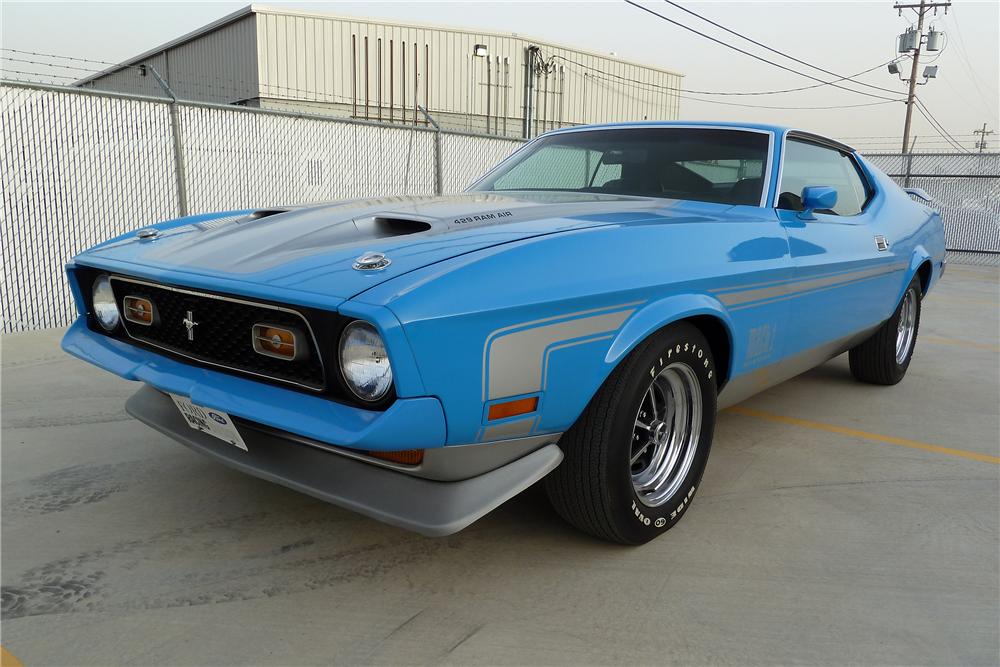 1971 FORD MUSTANG MACH 1 FASTBACK