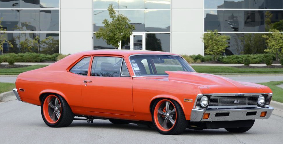 1972 CHEVROLET NOVA CUSTOM 2 DOOR COUPE