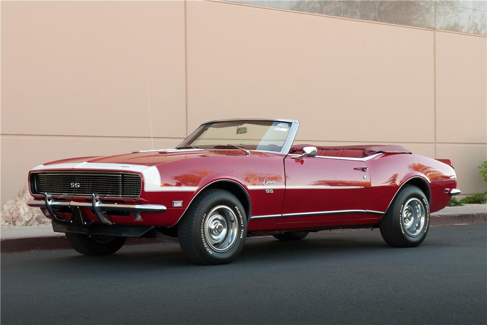 1968 CHEVROLET CAMARO CUSTOM CONVERTIBLE