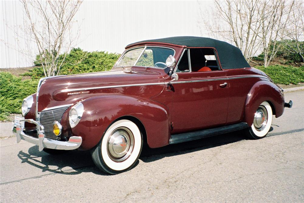 1940 MERCURY CONVERTIBLE