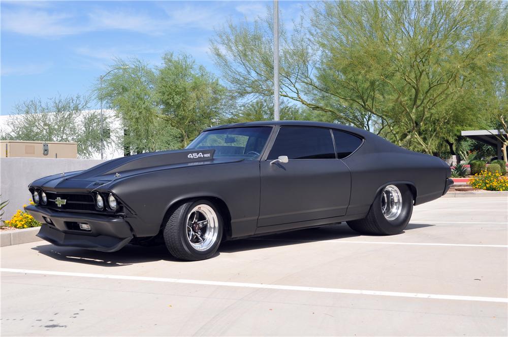 1969 CHEVROLET CHEVELLE MALIBU CUSTOM 2 DOOR COUPE