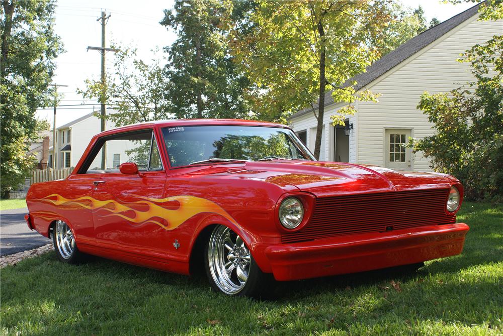 1963 CHEVROLET NOVA CUSTOM 2 DOOR HARDTOP