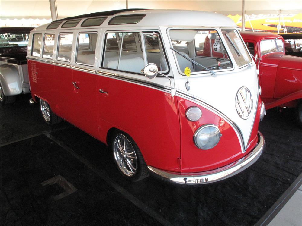 1965 VOLKSWAGEN 21 WINDOW CUSTOM BUS