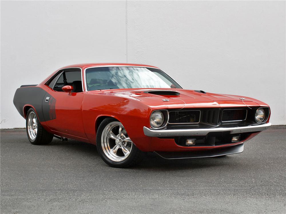 1973 PLYMOUTH CUDA CUSTOM 2 DOOR COUPE