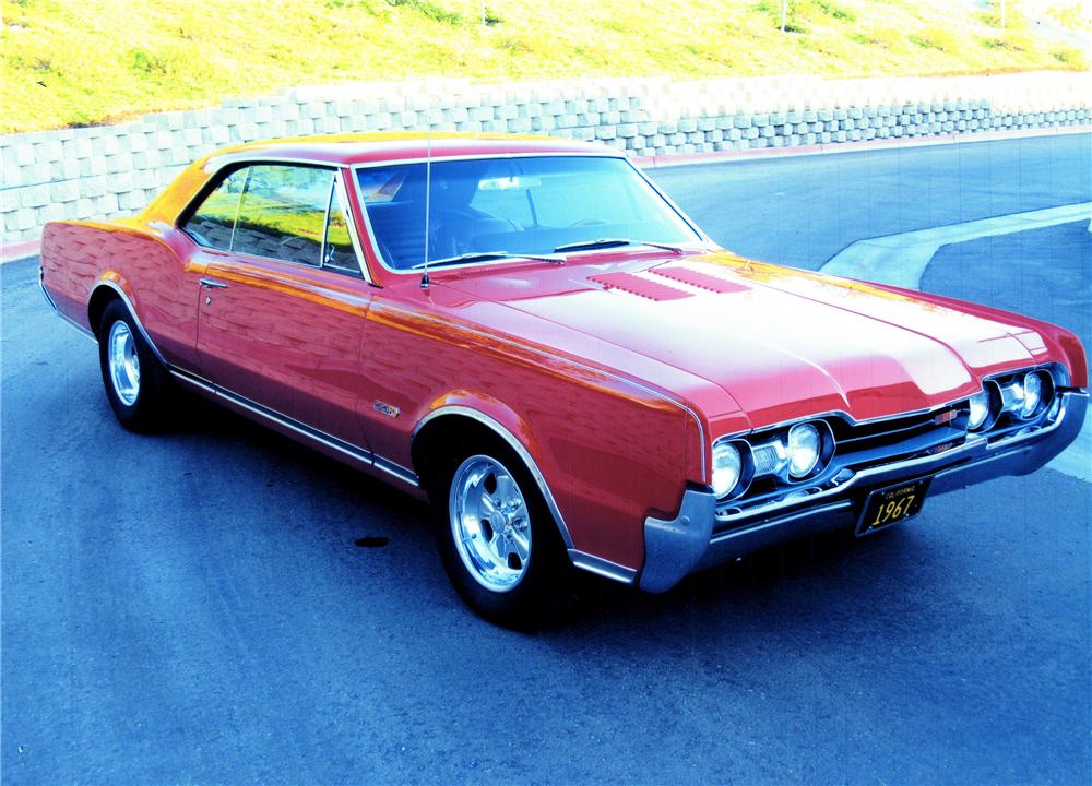 1967 OLDSMOBILE 442 CUSTOM 2 DOOR COUPE