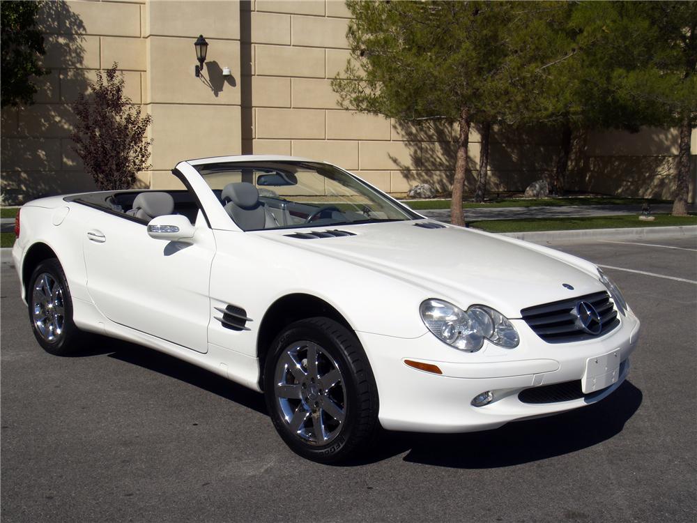 2003 MERCEDES-BENZ 500SL CONVERTIBLE