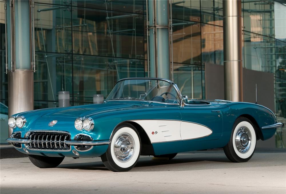 1958 CHEVROLET CORVETTE CONVERTIBLE on Friday @ 05:30 PM